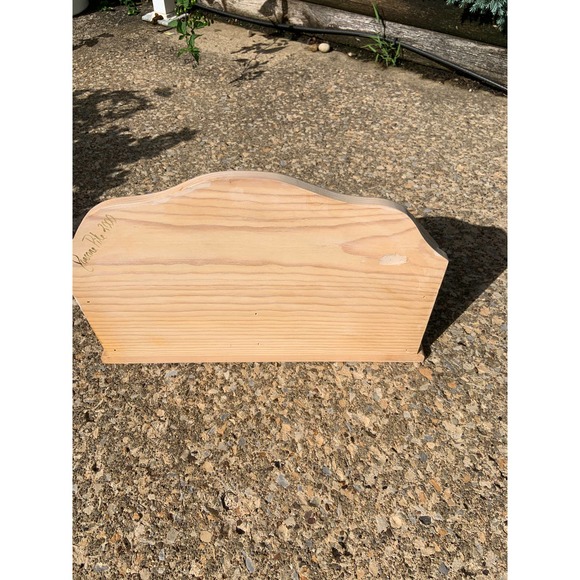 Vintage Hand Painted Vegitables 2 Section Box Signed Jeneane Pike 2000 - Picture 5 of 10